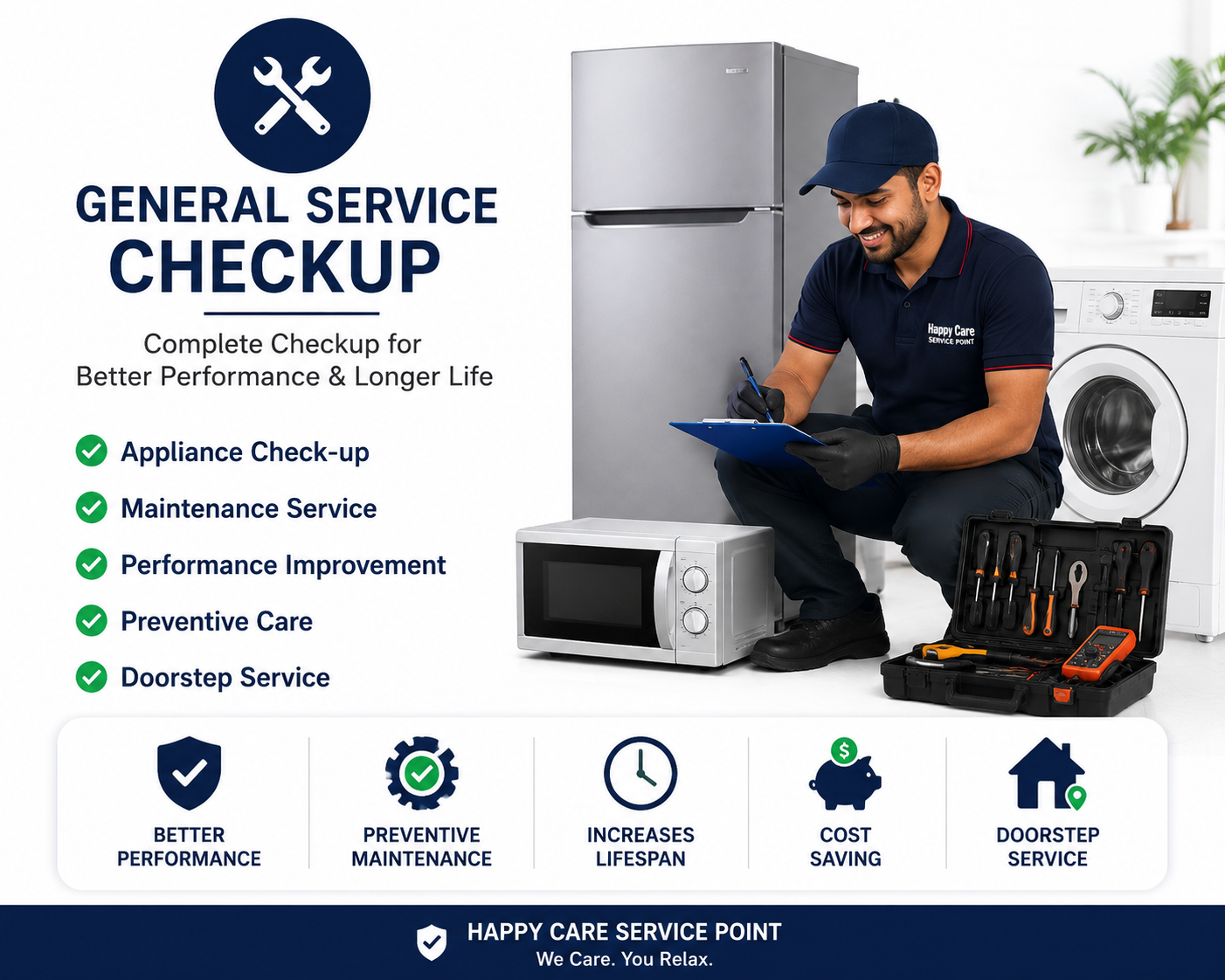 Happy Care General Service Checkup